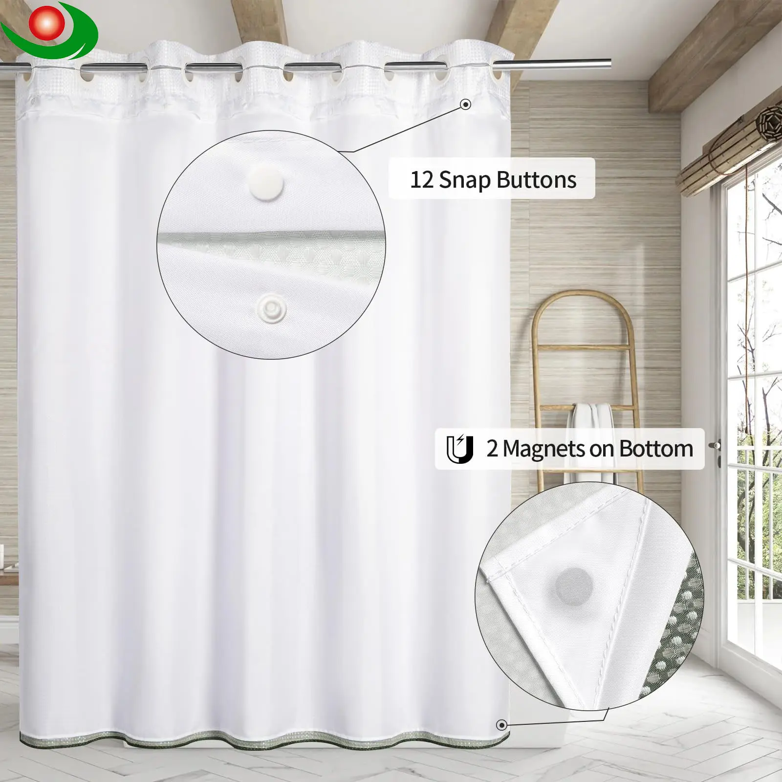 Custom Shower Curtains – Fabric Shower Curtains for Every Bathroom