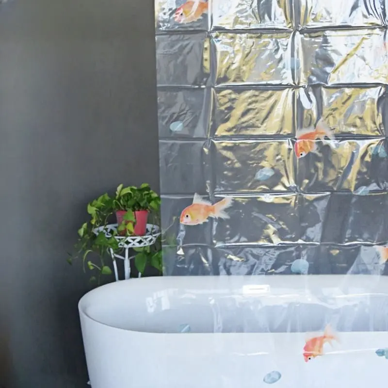 Buy Goldfish Print Vinyl Shower Curtain Manufacturers, Companies