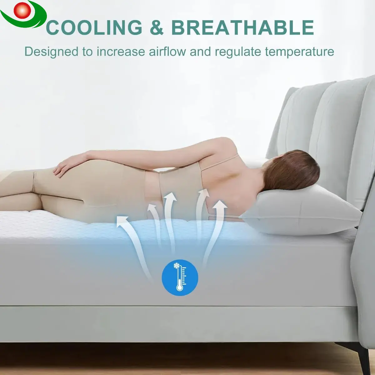 Waterproof Mattress Protector View 1