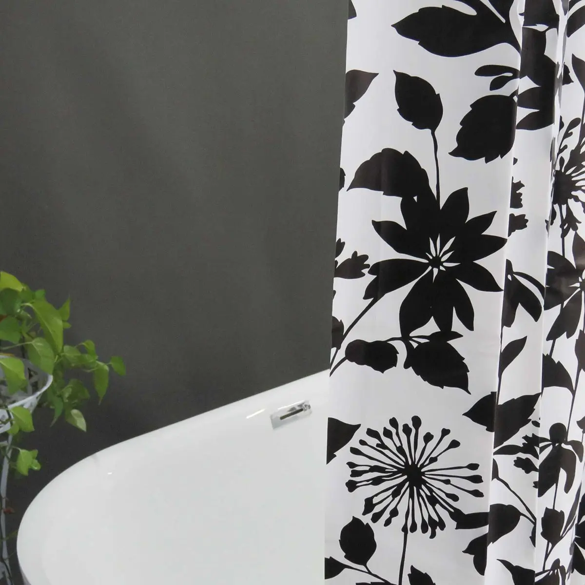 Buy Midnight Bloom PEVA Shower Curtain Suppliers, Supplier