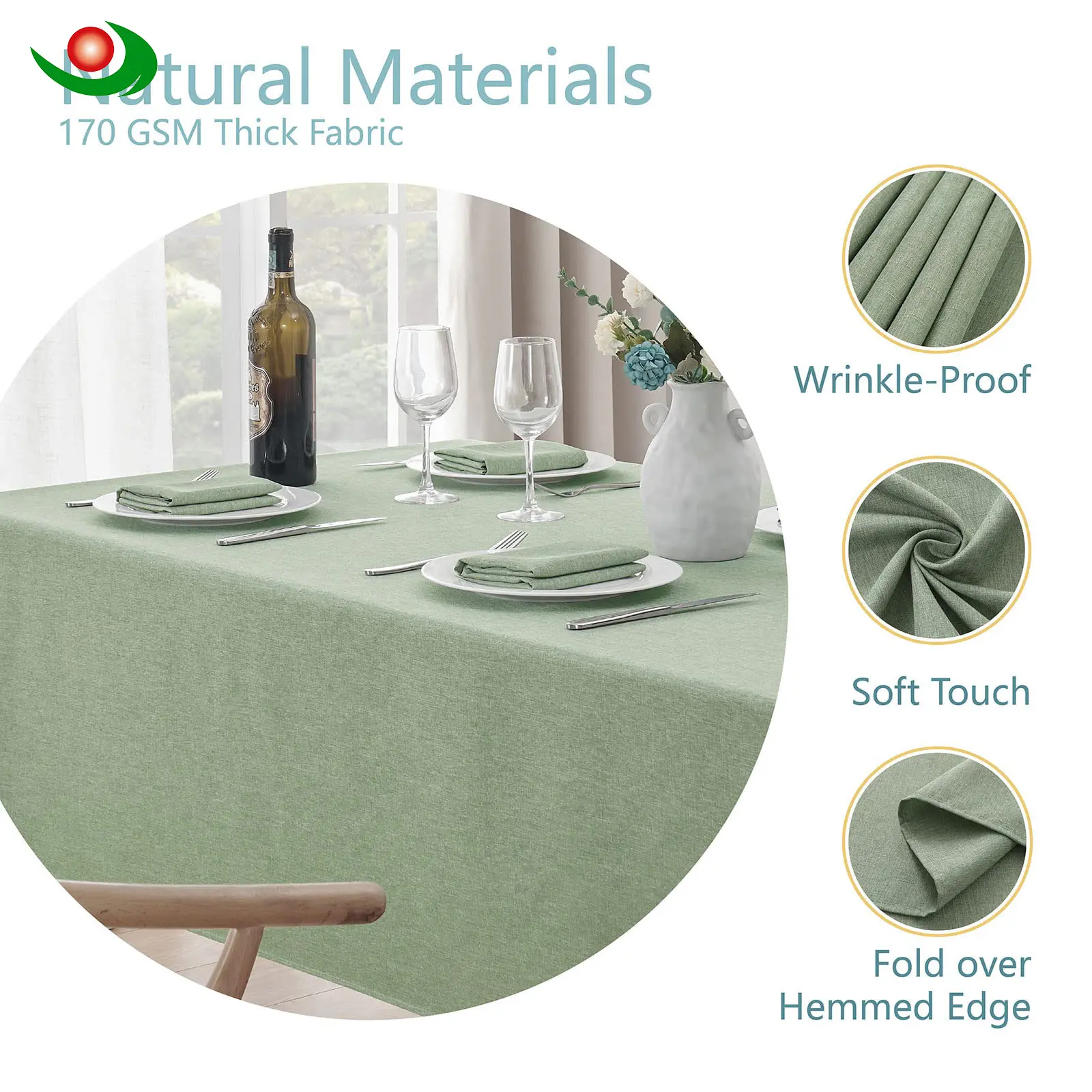 China High quality multi-color tablecloths Manufacturer, Exporter