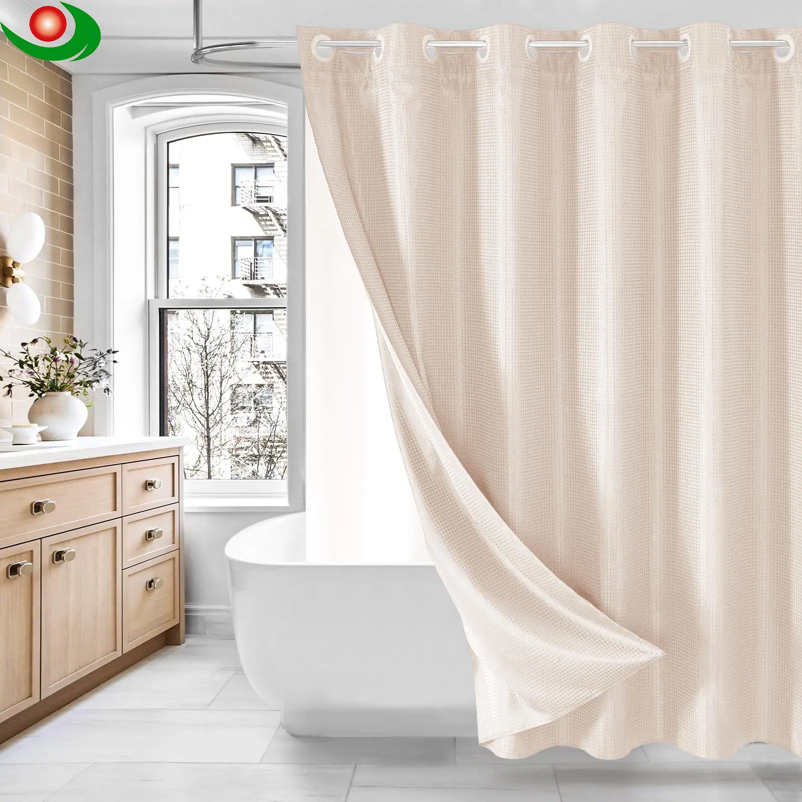 Best Luxury Waffle Weave Shower Curtain – Perfect for E-Commerce & Bulk Wholesale Products, Pricelist
