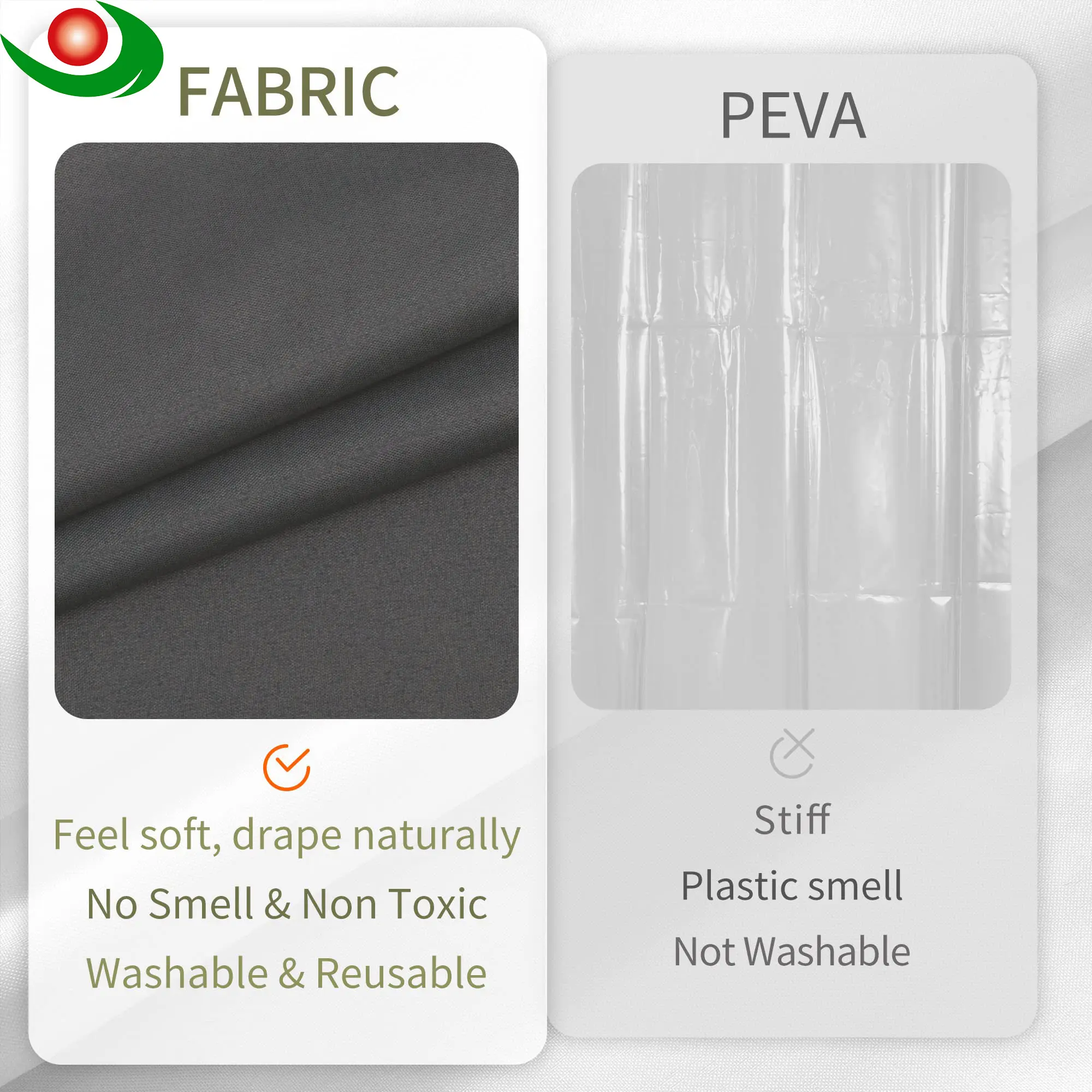 OEM Hospital-Grade Fabric Shower Curtains – 20 Years of Expertise in Durable, Hygienic Solutions Service, Product