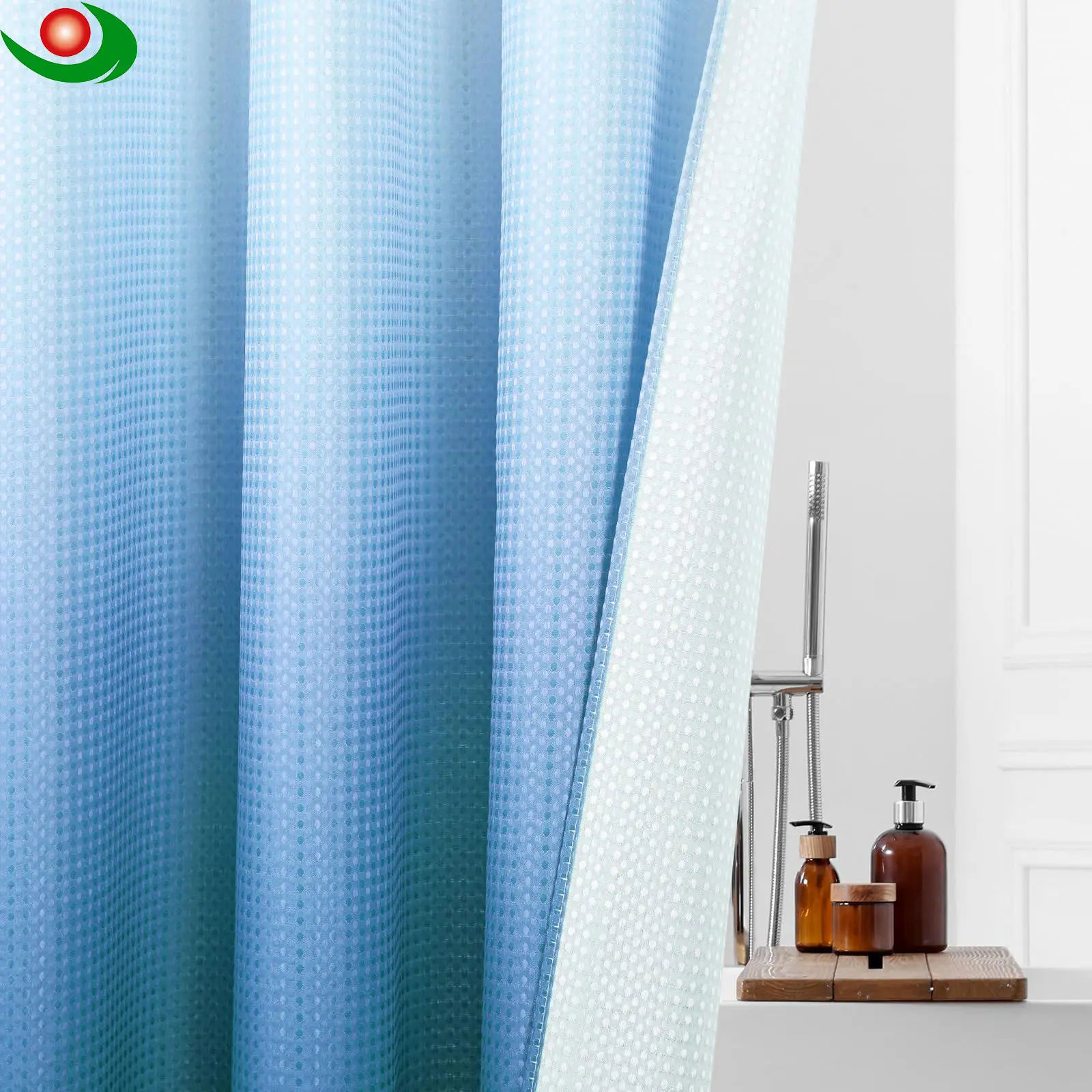 Custom Waffle Weave Shower Curtain – European Custom Wholesale Companies, Suppliers