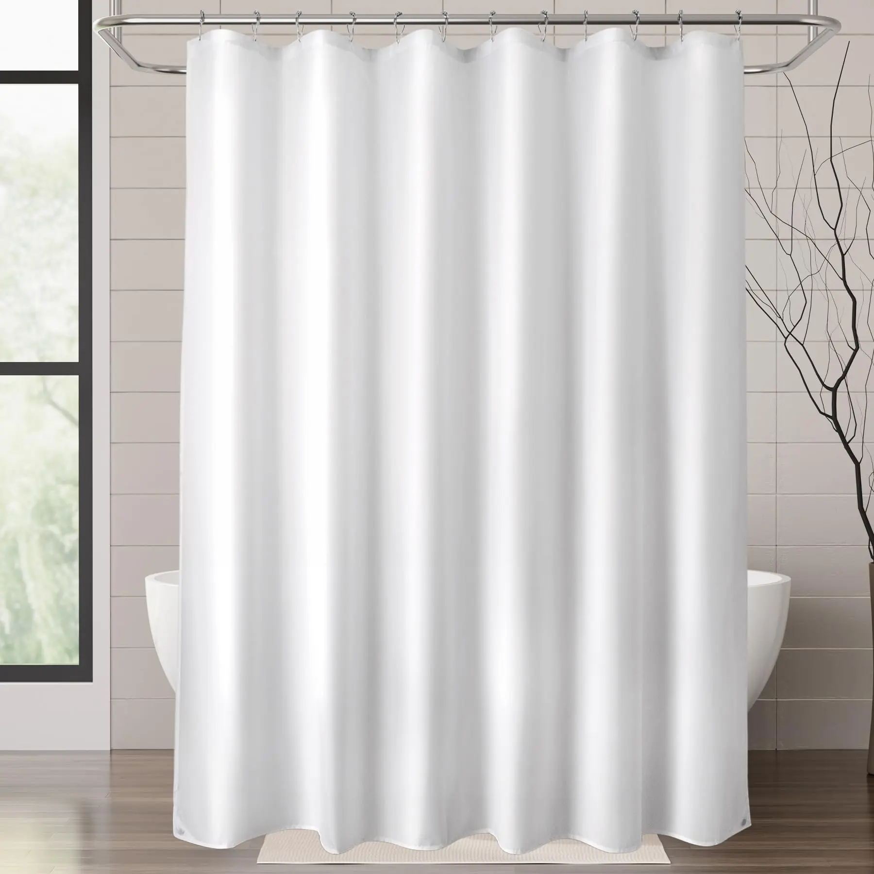 Cheap Waterproof fabric shower curtains liner, cloth shower curtain liner Product, Exporter
