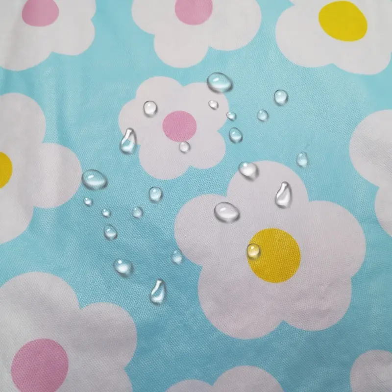 Floral Design Vinyl Tablecloth