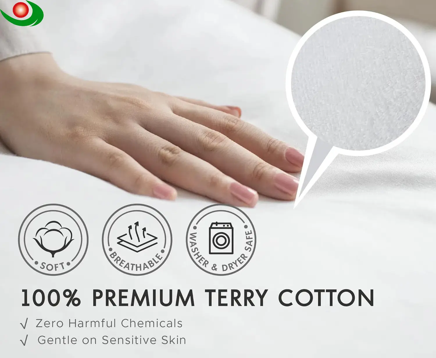 ODM Jiayuan Full Size Mattress Encasement Bed Bug Proof, Cover 13-15" Deep Bed, Zippered Dust Mite Proof, Hypoallergenic Six-Sided Manufacturers, Products