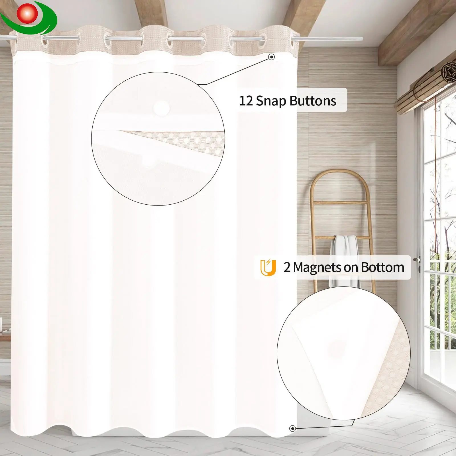 Best Luxury Waffle Weave Shower Curtain – Perfect for E-Commerce & Bulk Wholesale Products, Pricelist