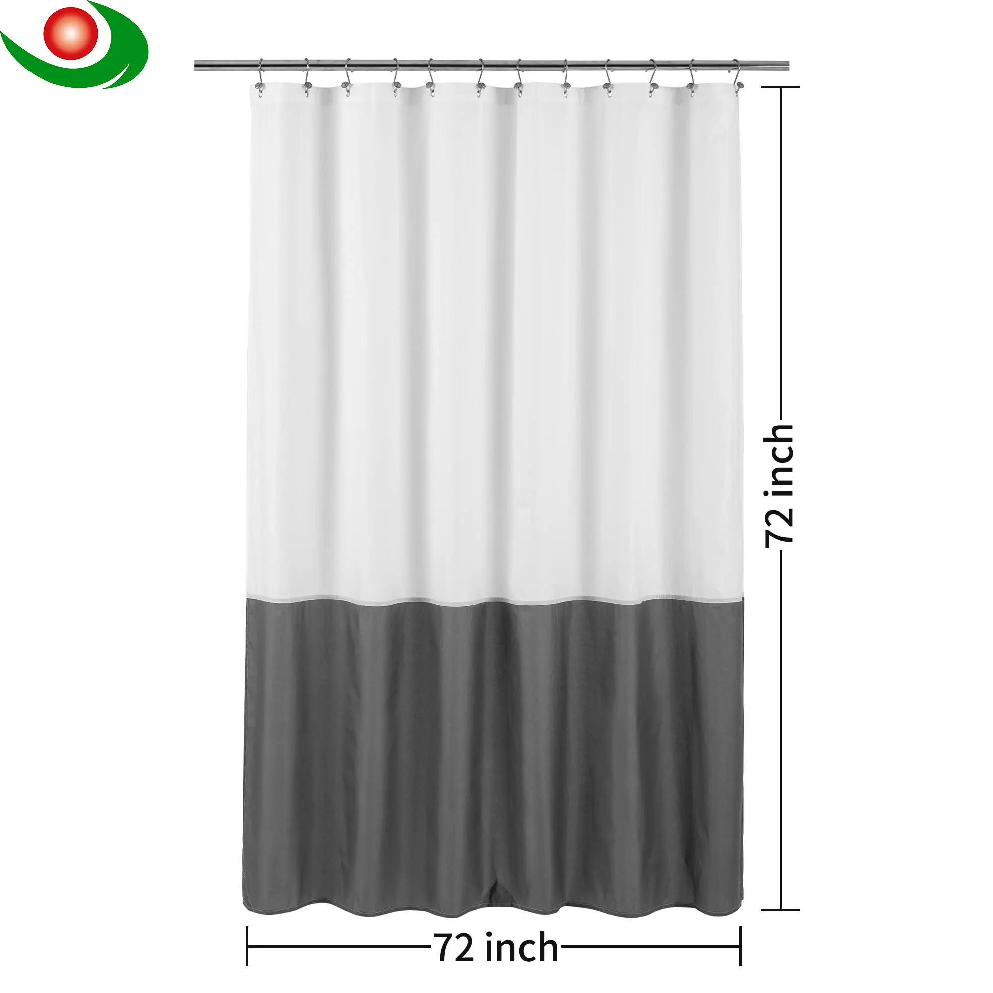 Premium Shower Curtain Detail