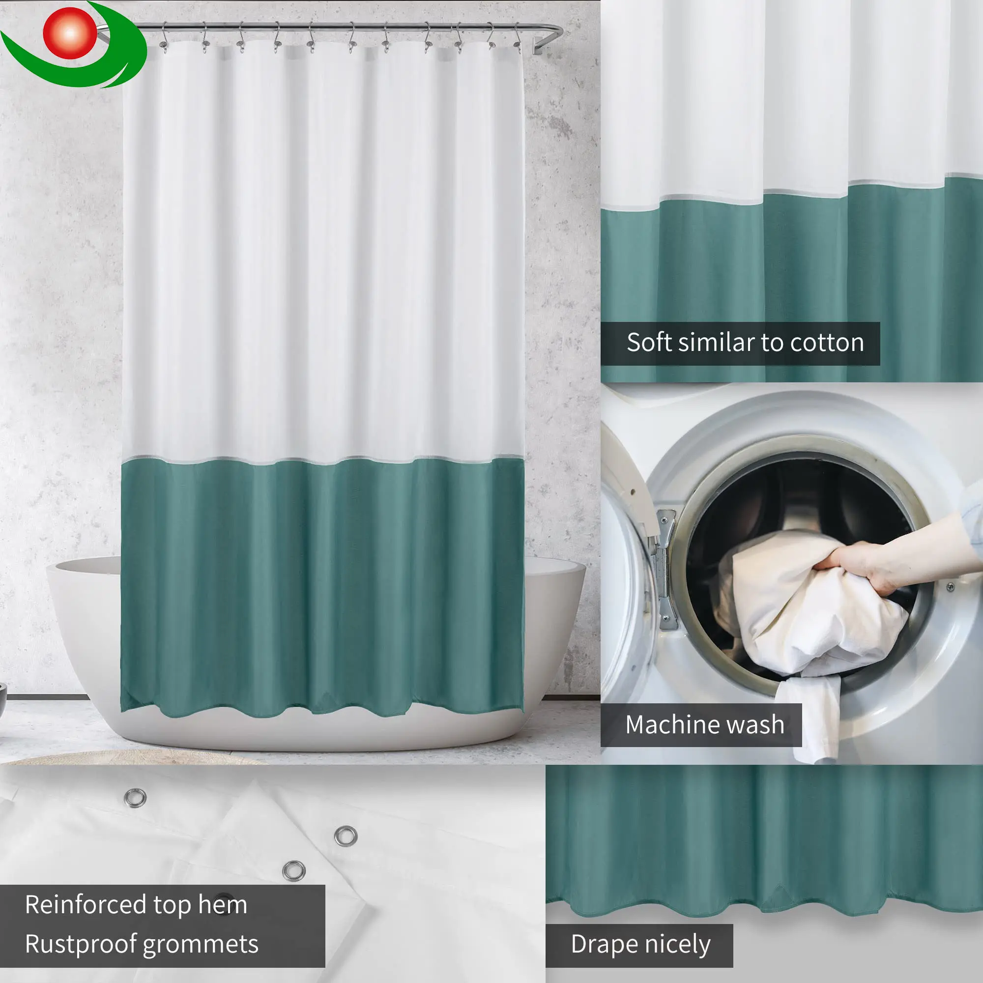 Factory Direct Shower Curtains