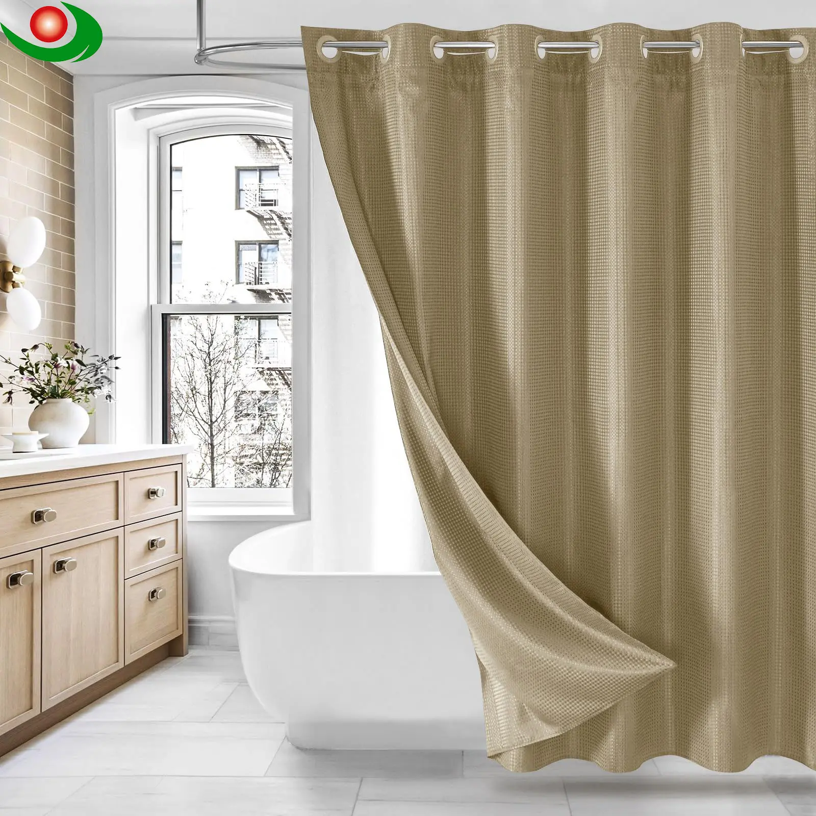 Waterproof Shower Curtain 1