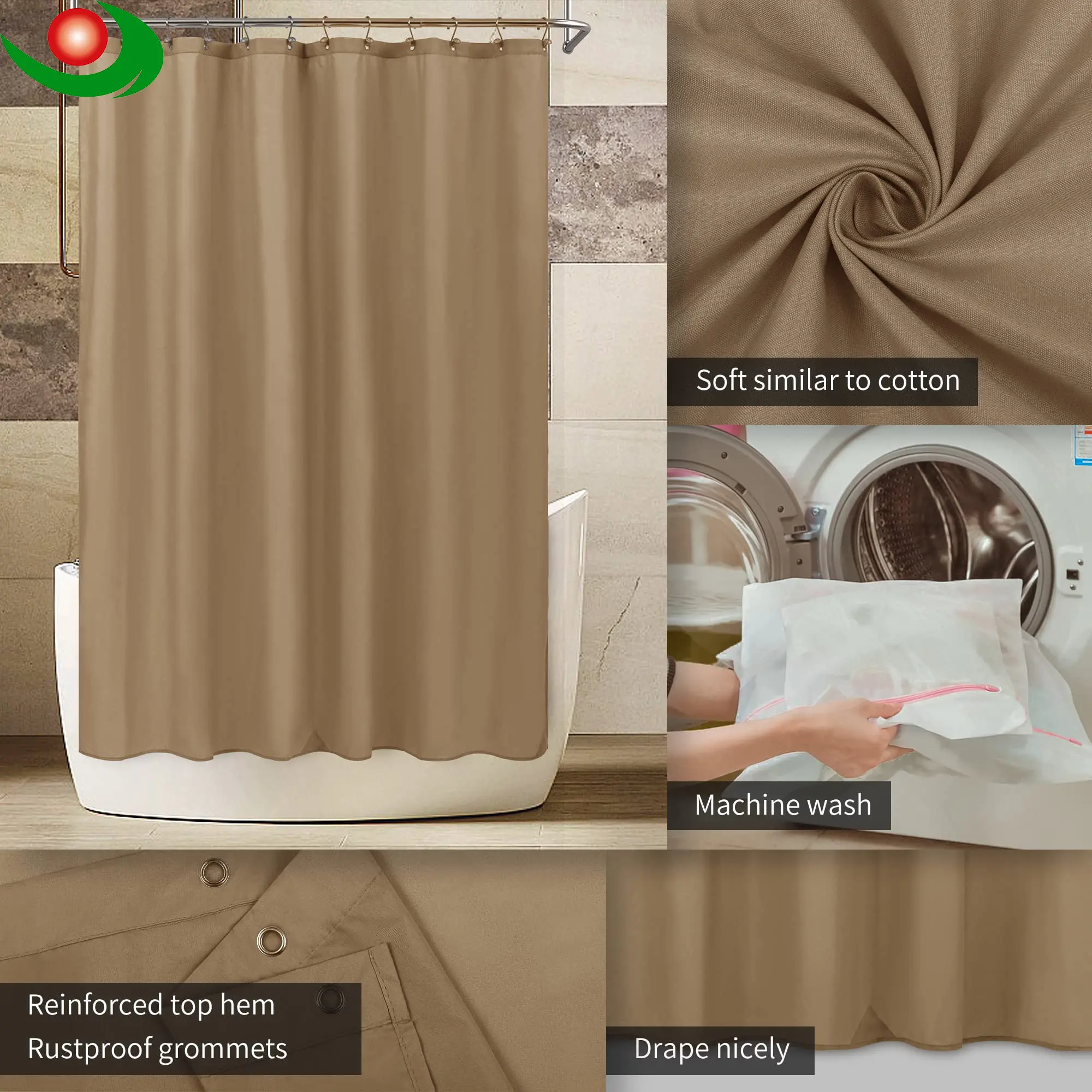 shower curtains
