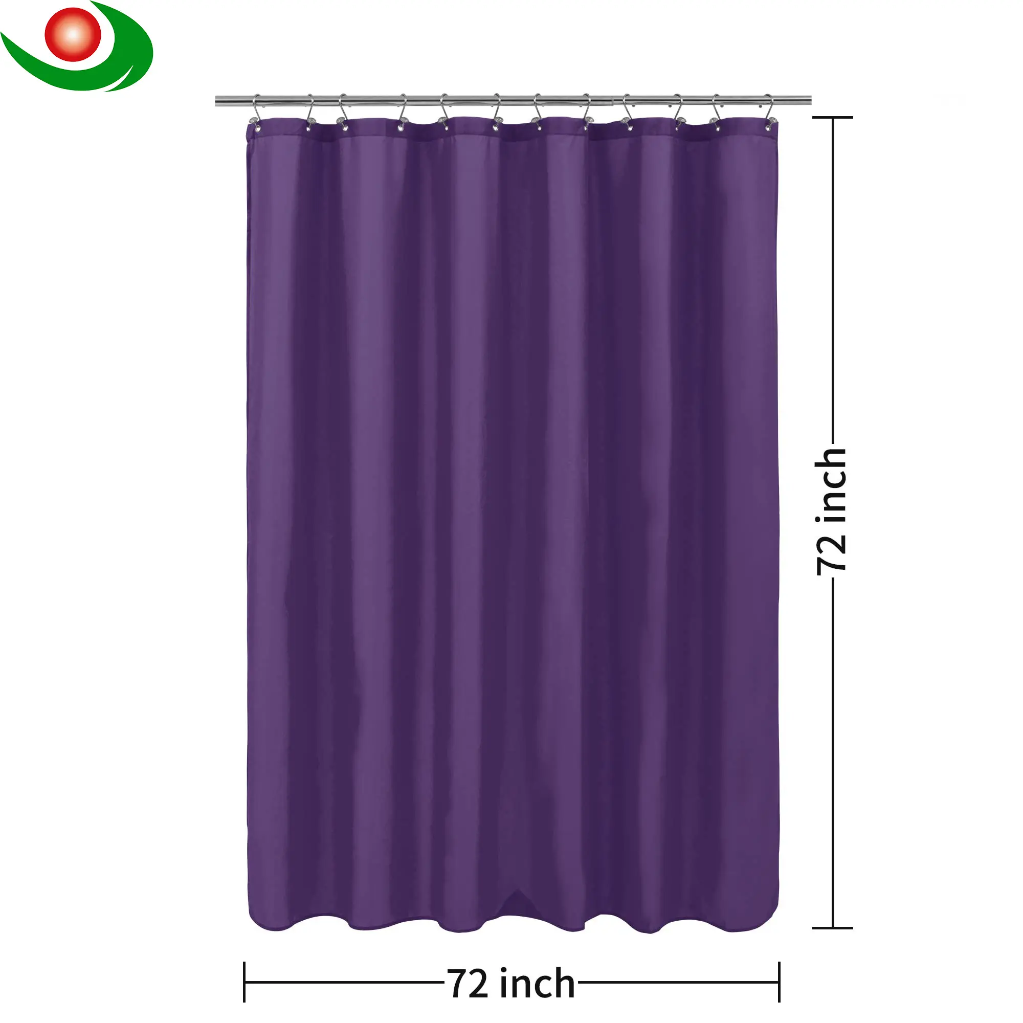 Waterproof Shower Curtain Details