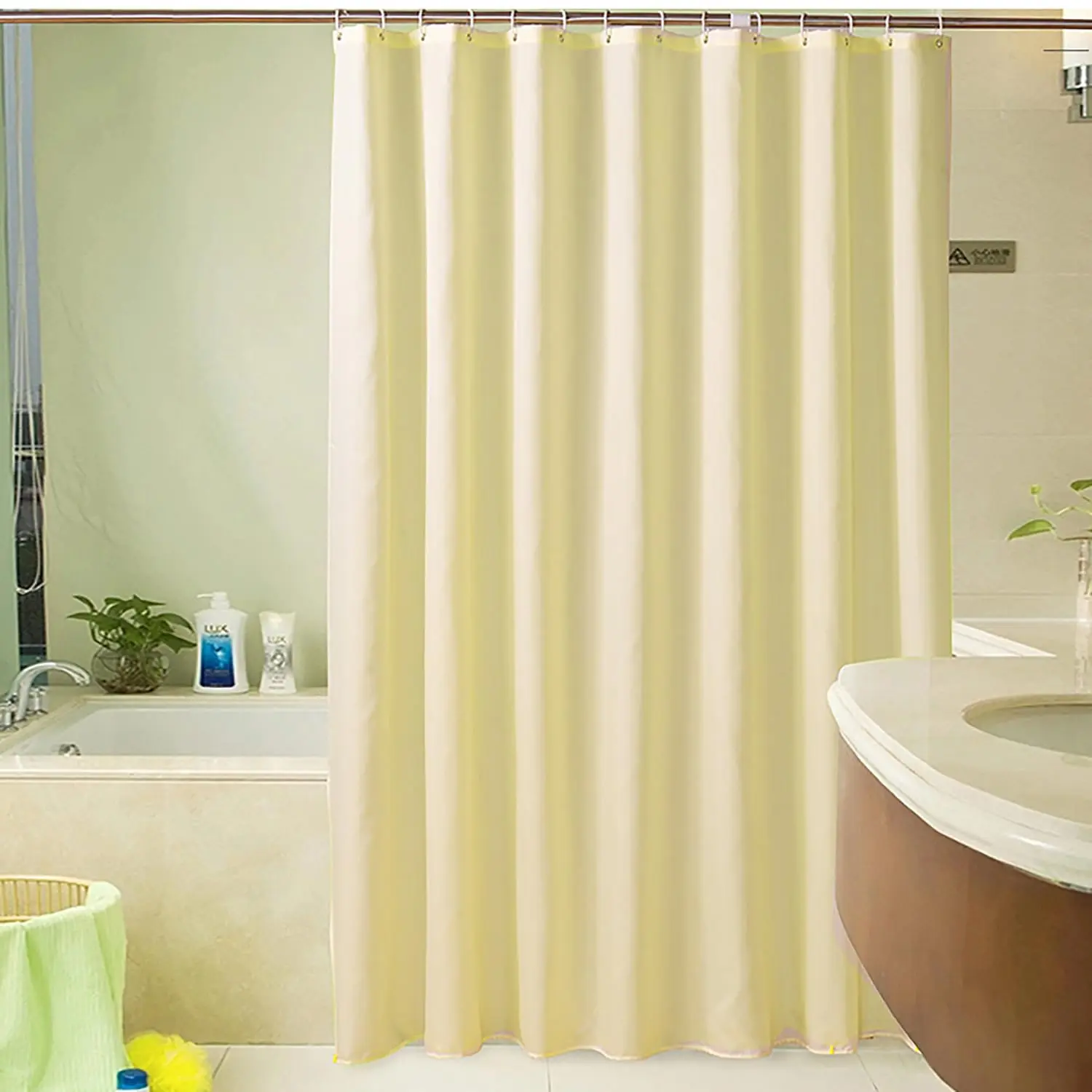 Best OEM&ODM Factory Supplier PEVA Thickened Waterproof Shower Curtain Premium Shower Curtain for Bathroom Factories, Suppliers