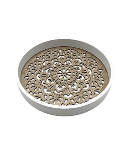 Wholesale Wooden Tray Round Ornament Manufacturer, Supplier