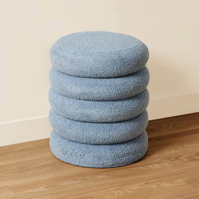Wholesale Multi-Function Storage Stool With Teddy Fabric Manufacturers, Supplier