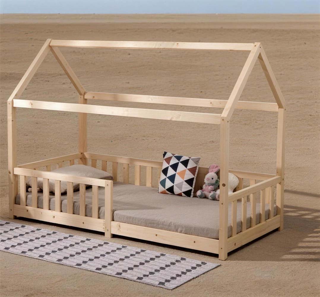 Wholesale Solid Pinewood Childs Bed Frame Supplier, Factories