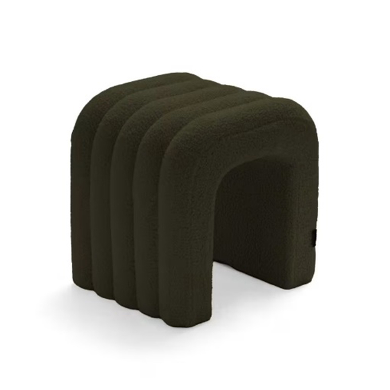 High-Quality Teddy Fabric U-Shaped Foot Stool Suppliers, Factories