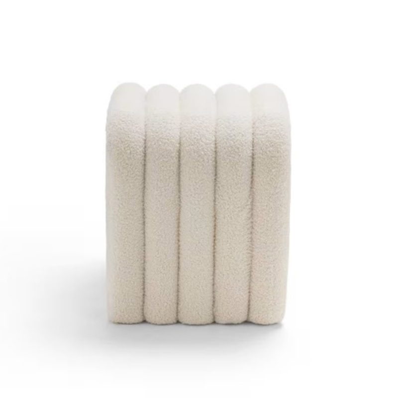 High-Quality Teddy Fabric U-Shaped Foot Stool Suppliers, Factories
