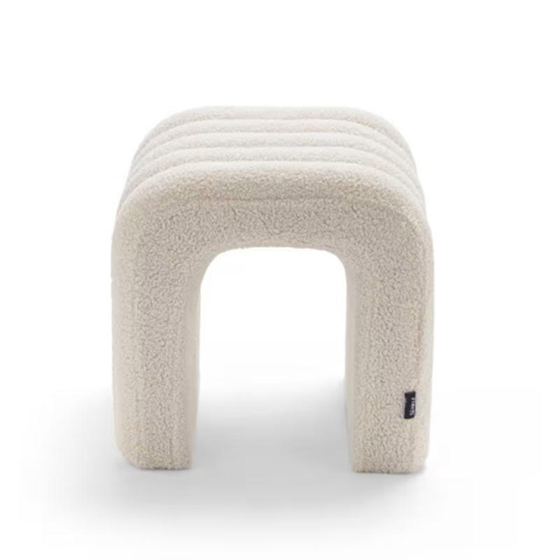 High-Quality Teddy Fabric U-Shaped Foot Stool Suppliers, Factories