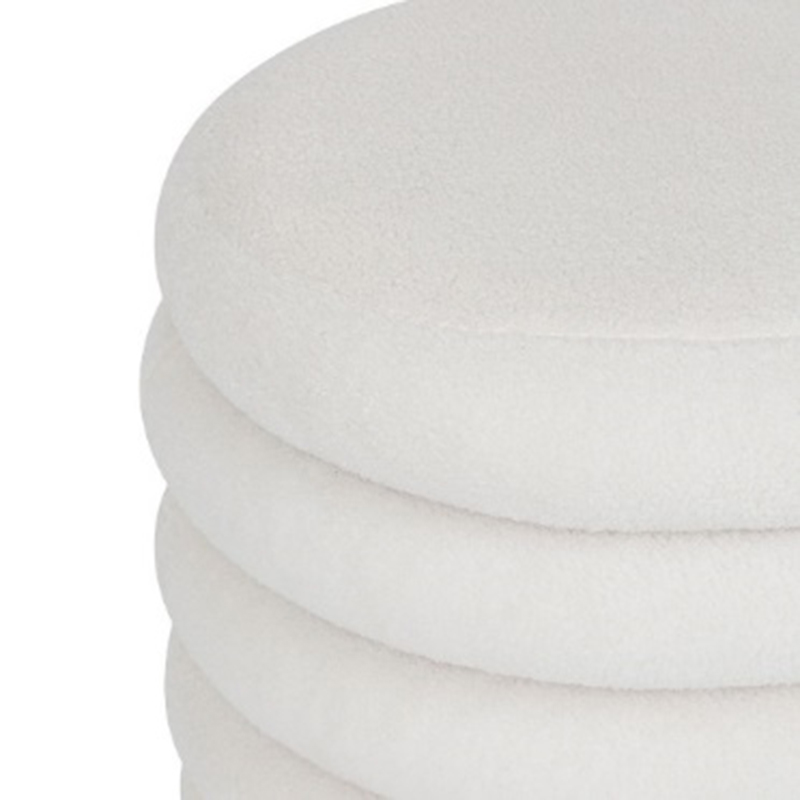 OEM Storage stool with Teddy fabric Manufacturers, Service
