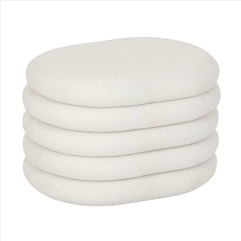 OEM Storage stool with Teddy fabric Manufacturers, Service
