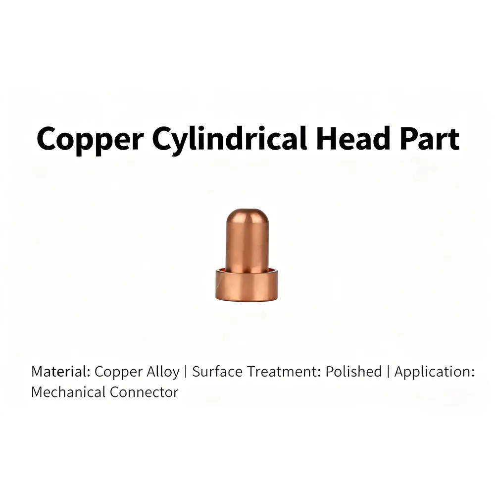 Custom Copper Cylindrical Head Components for Charging Piles - Reliable Solutions by China Suppliers and Factory