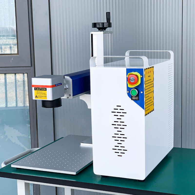 Spilit fiber laser marking machine