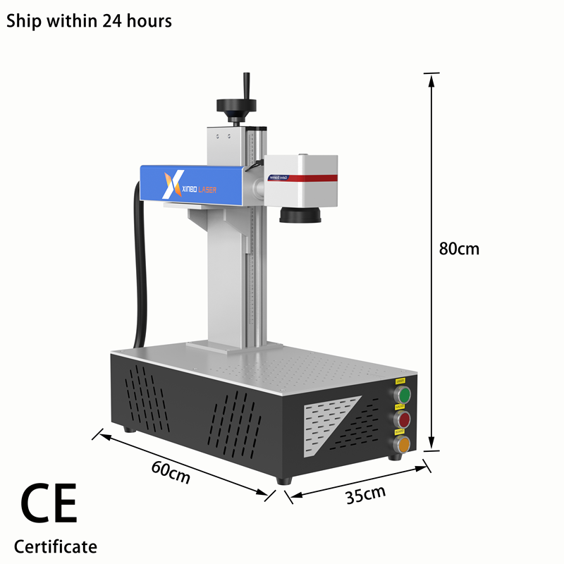Factory Price 20W 30w 50w 100w Desktop Metal Fiber Laser Marking Machine Raycus MAX Metal Deep Engraving Machines