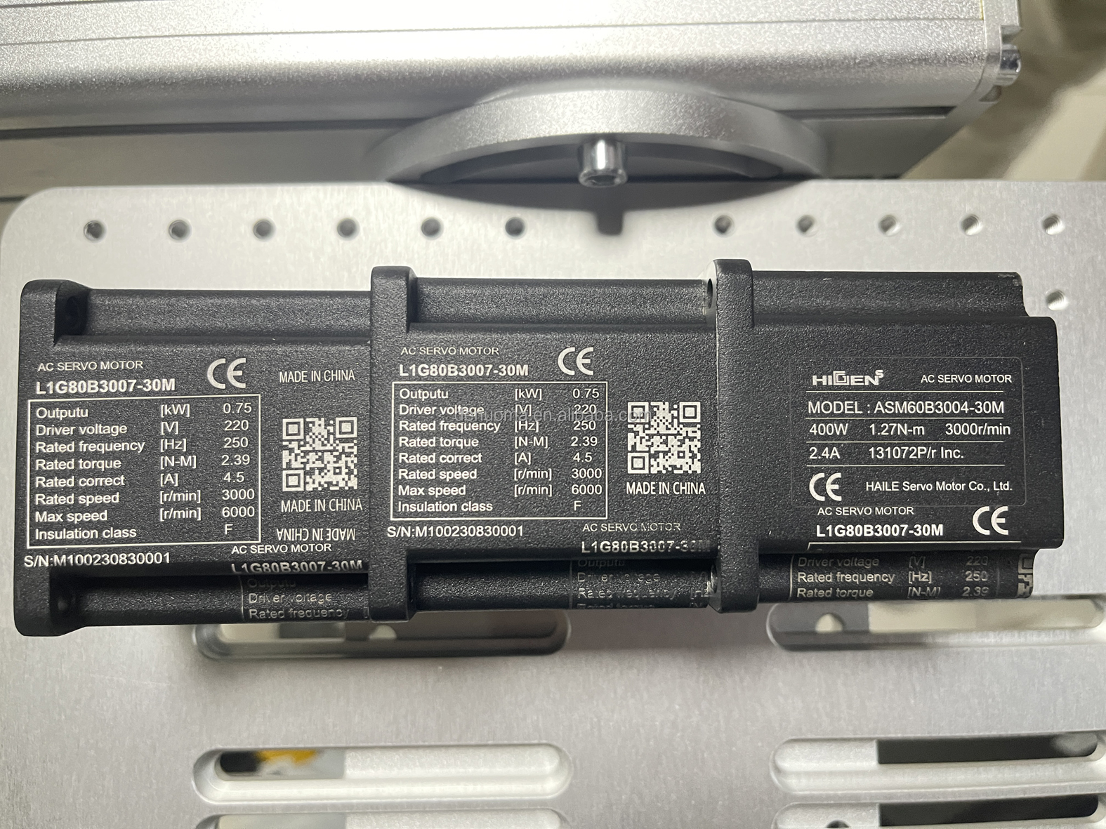 Fiber optic laser machine setup detail 1