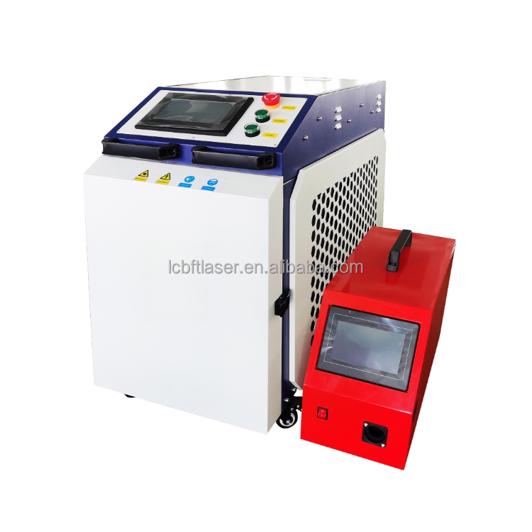 Laser Cleaning Machine Welder Continuous Wave Steel Fiber Laser Welding Machine 4 in 1 Function