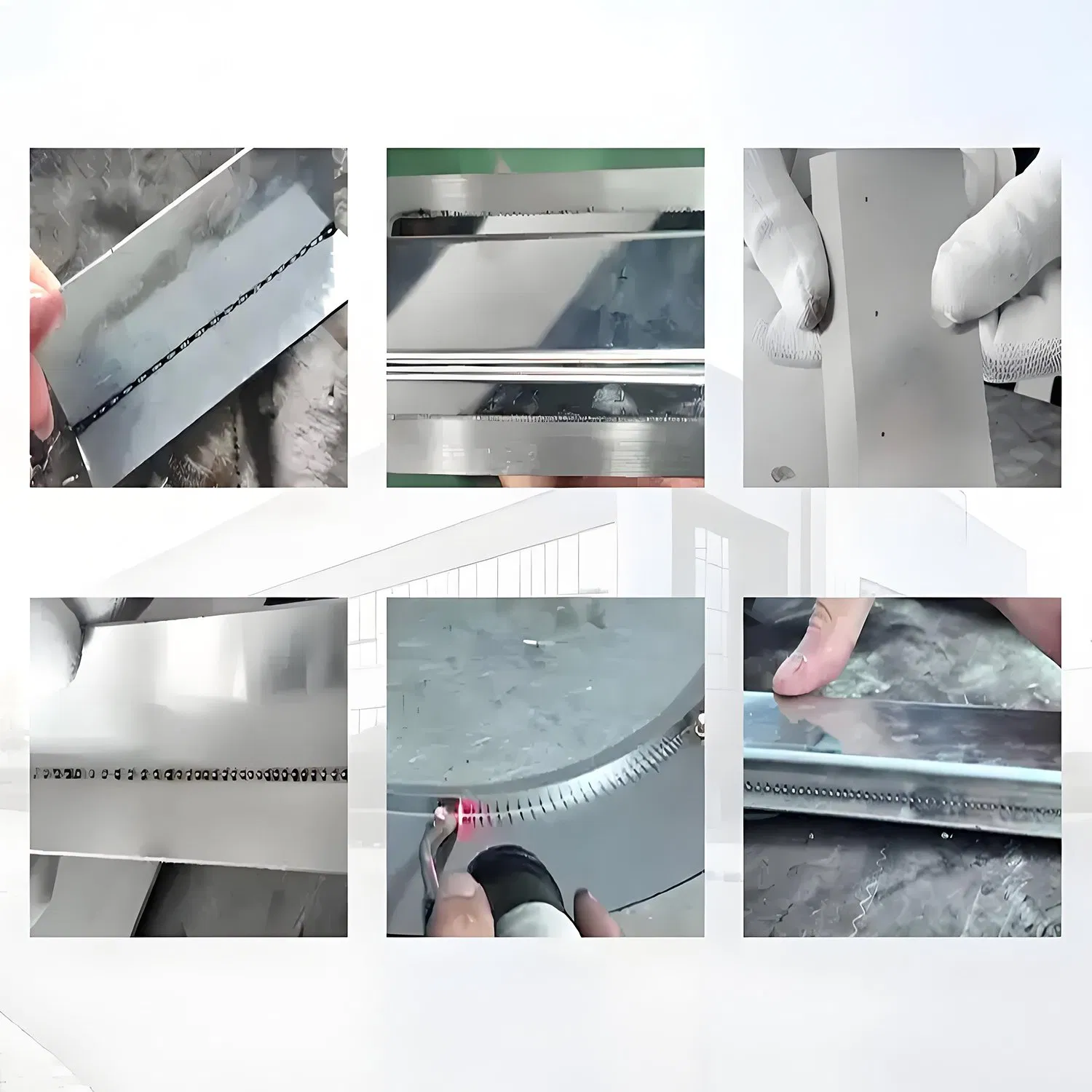 1500W Mini 5 in 1 Lazer Weld Weaver Welder for Metal Stainless Steel Robot Longitudinal Battery Beam Portable Handheld Fiber Laser Cleaning Welding Machine