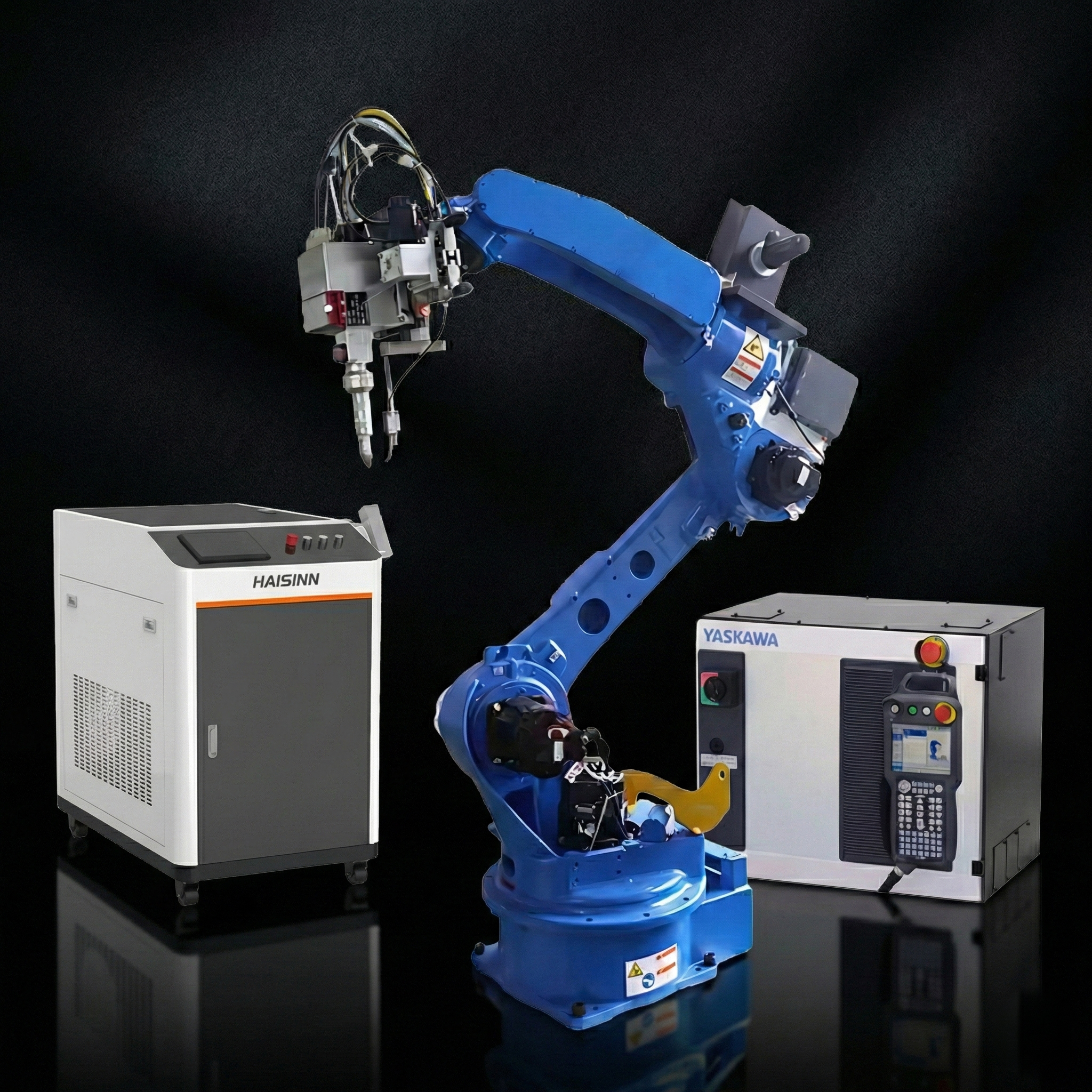 2026 New CE Yaskawa 6-Axis PLC Cobot Robotic Arm Industrial Handling Laser Welding Robot With 12Kg Payload Tracking Positioning
