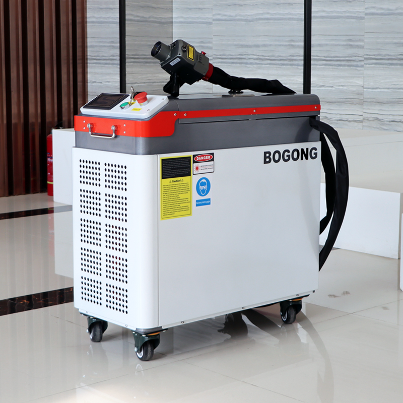 Portable Handheld Pulse Laser Cleaning Machine for Cleaning Welds Stone Metal Wood 500W Air-Cooled Laser Cleaner CE RoHS
