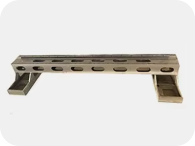 Stretched aluminium beam