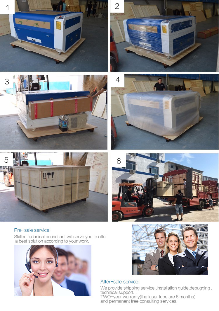Solid wooden box packaging