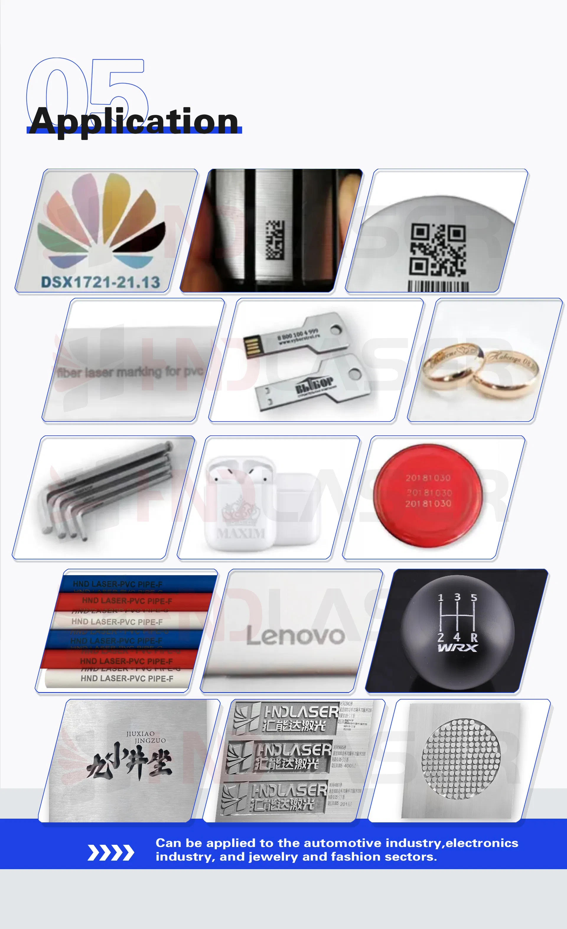 50W 100W 200W Portable 3D Logo Marker Engraver CNC Galvo Fiber Laser Marking Engraving Coding Ecthing Machine Price for Gold Metal Stone Glass Aluminum Jewelry