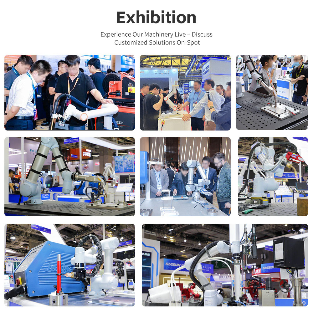 Automatic 6 Axis Collaborative Robot Arm 5kg Payload Robotic Welding System For Appliances &amp; Furniture Manufacturing