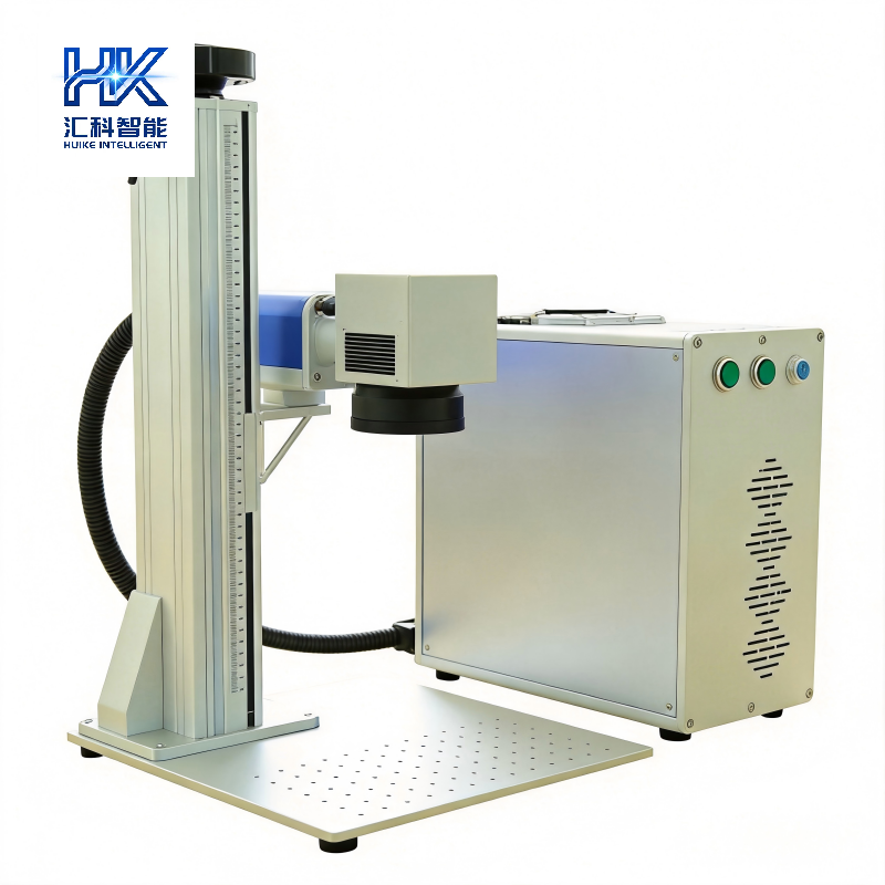 Huike Desktop Split Type Fiber Laser Printers OEM/ODM Custom Laser Marking Machine Engraver with 2 Years Warranty