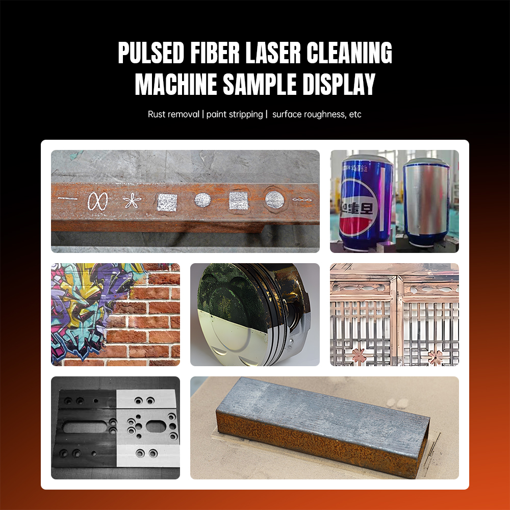 Unitek Pulse Laser Cleaning Machine 500w for Wood Laser Fiber Cleaning Machine rust Removal Laser Cleaning Machine