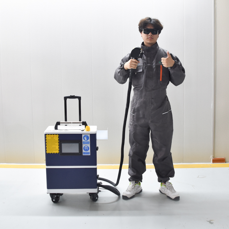 100w 200w 300w 500w 1000w High Efficient Portable Handheld Pulse Laser Cleaning Machine Rust Removal Cleaner