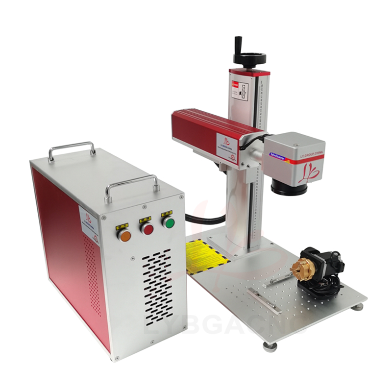 LY Desktop Portable Mini Purple Cold Light UV 30W 60W 100W Laser Marking Machine for Non-Metal Wood Acrylic Leather Paper