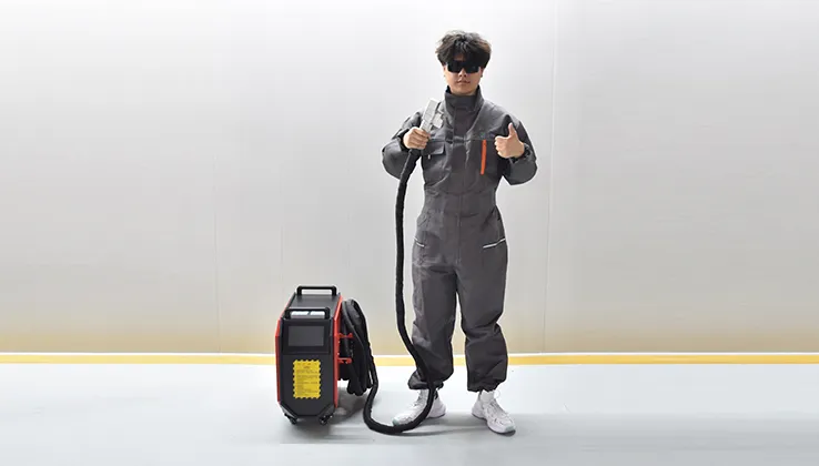 Laser Cleaning Performance View 1
