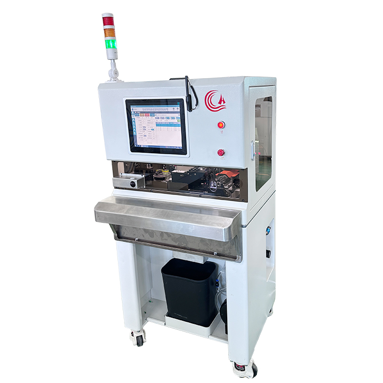 Automatic Wire Stripping Cutting And UV Laser Marking Machine