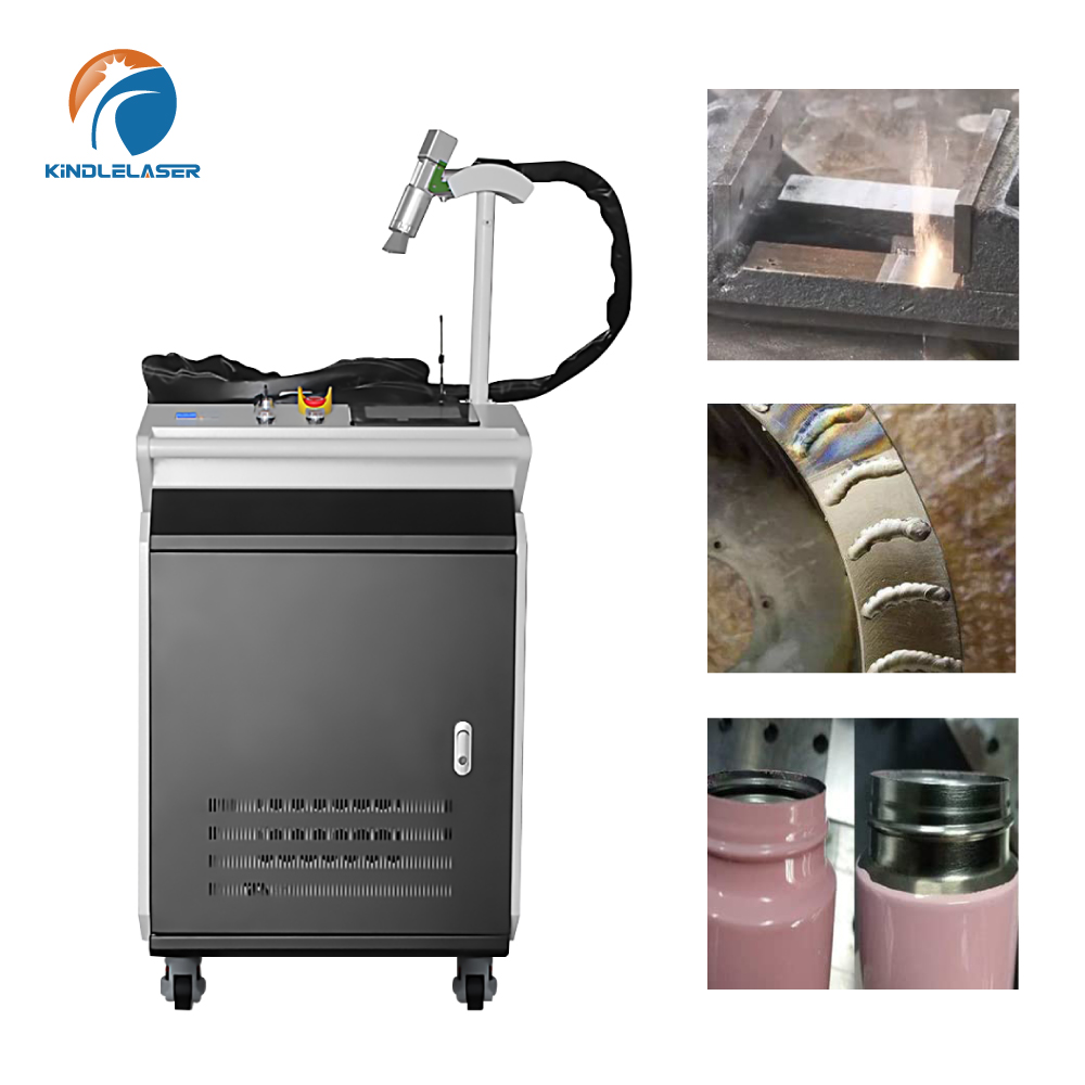 CE Certified Rust Removal 1000W 2000W 3000W Portable Laser Cleaning Machine Fiber Continuous Cleaner Laser Cleaner