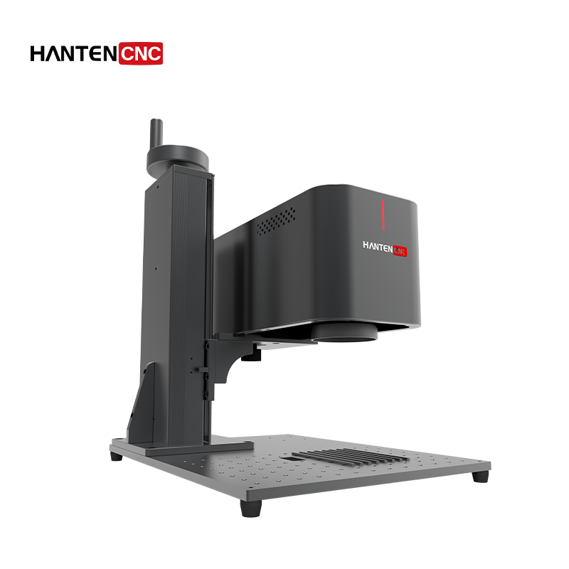 Semi-hosted 20W Portable Desktop Small Fiber Laser Marking Machine Stainless Steel Laser Engraving Machine Low Price