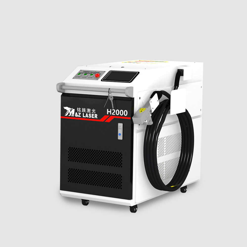 New Portable Fiber Laser Cleaning Machine for Stainless Steel &amp; Aluminum 2000W/3000W Dust &amp; Rust Removal
