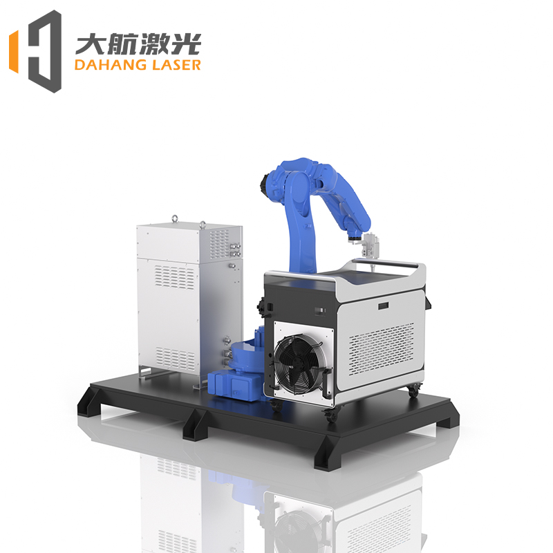 Hot Selling CNC 6 Axis Robotic Laser Welding Machine 3000W Fiber Laser Welder Optional Intelligent Seam Tracking
