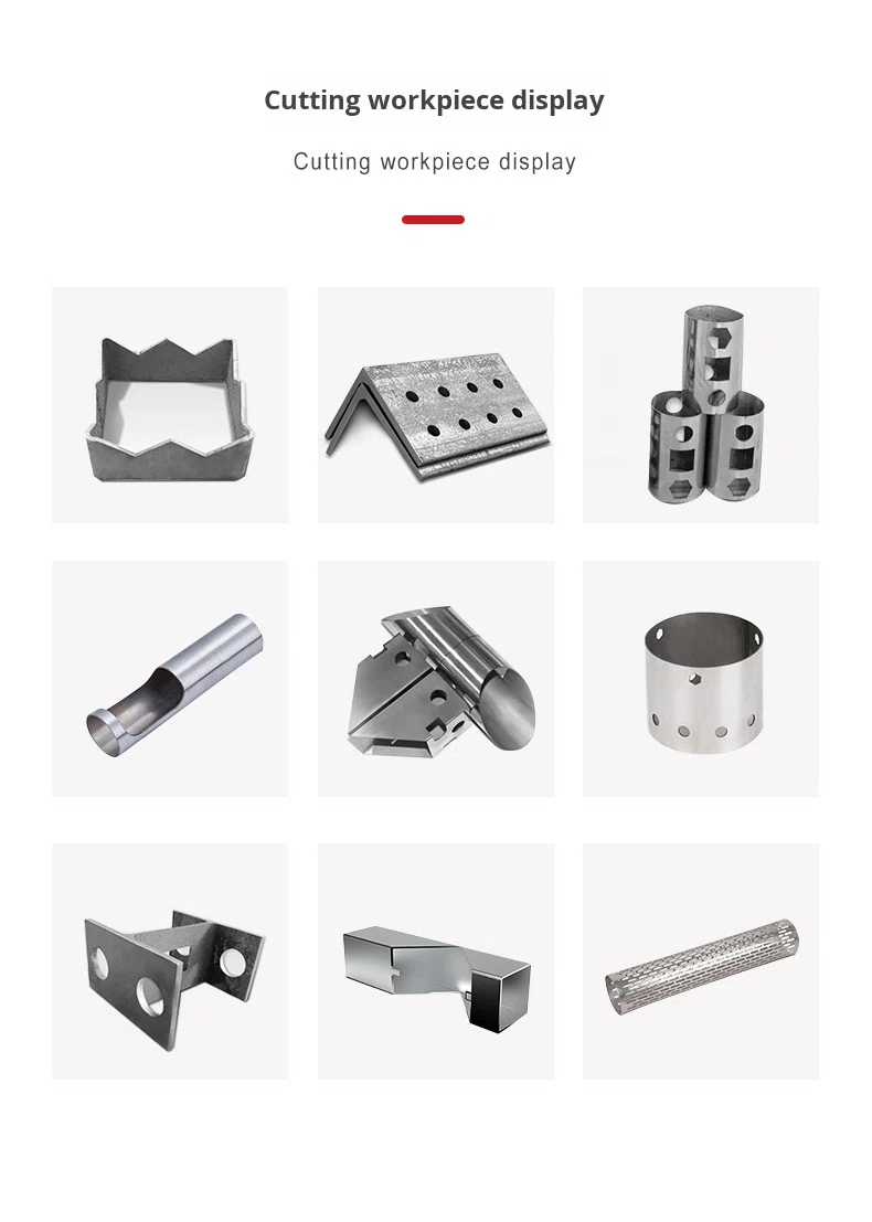 Fiber Laser 6012/6016 MQ Tube Cutting Machine Customized Configuration High-speed Metal Cutting HIWIN Guide Rails Fuji