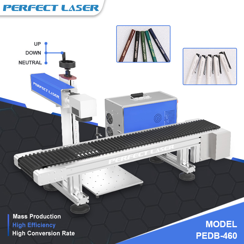 Perfect Laser Automatic Mobile Metal Steel Optical Fiber Optic Laser Logo Printing Engraving Marking Engravers Marker Machines